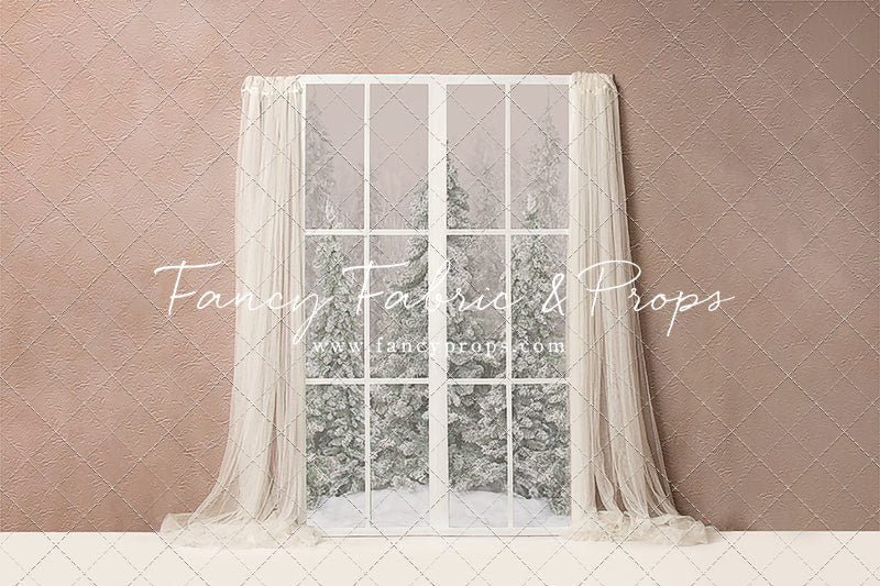 Woodland Winter Window
