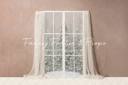 Woodland Winter Window