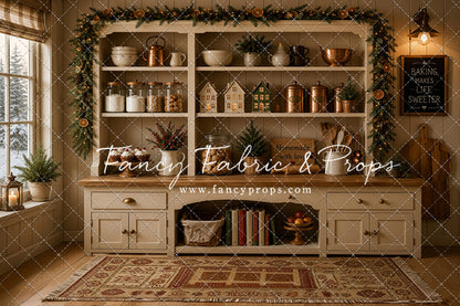 Yuletide Baking Shelf - With Sweep Option
