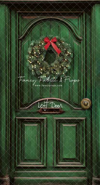 Yuletide Cottage Door - Slimline Drop For OG Fancy Lite System - Slimline Panels