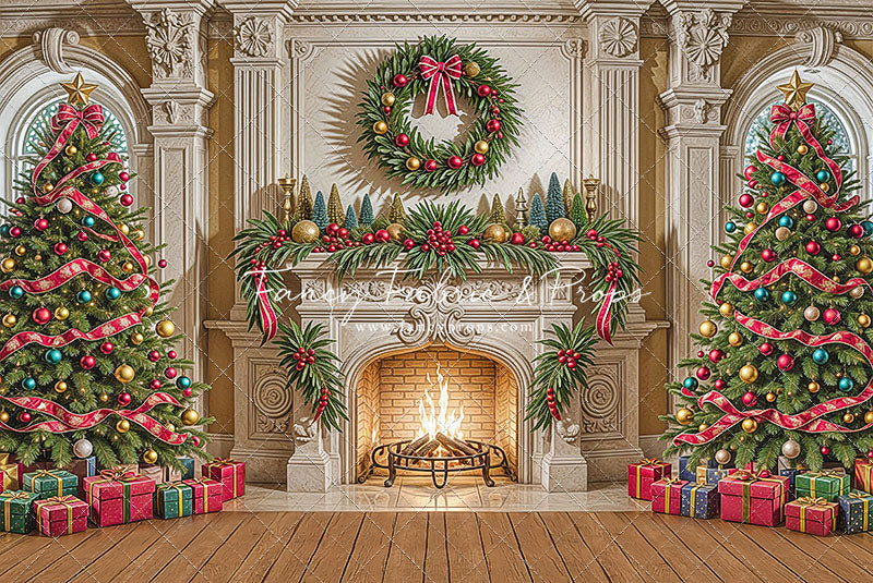 Yuletide Hearth - with Sweep Option