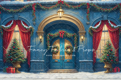 Sapphire Holiday Elegance - With Sweep Option