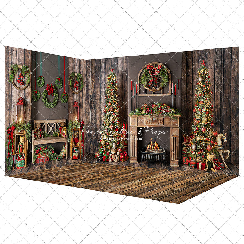 Classic Christmas Hearthside - Room