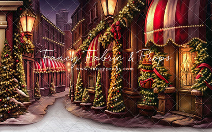 Crimson Christmas Shops - with Sweep Option