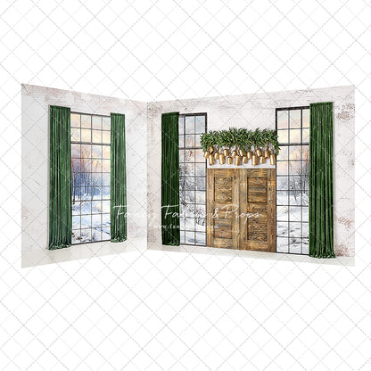 Evergreen Charm Headboard - 2pc Room (Twin Mattress)