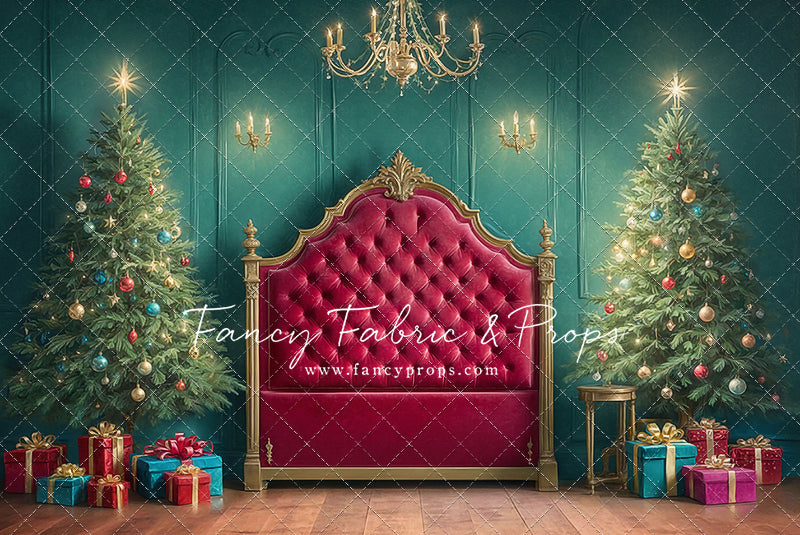 Royal Repose in Yuletide - With Sweep Option