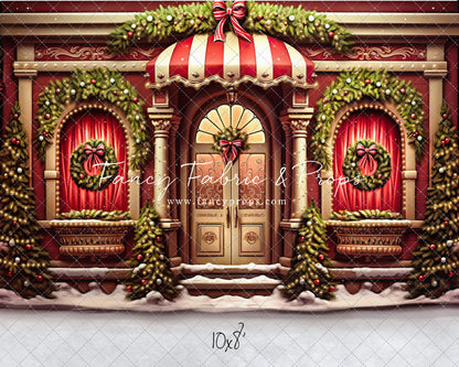 Crimson & Gilt Christmas Emporium Room