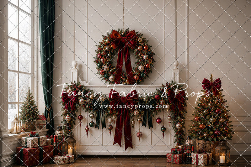 Merry Noel Manor Headboard