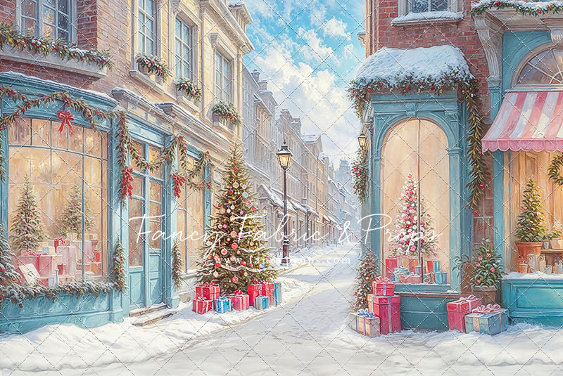 Frosty Shopping Boulevard - With Sweep Option