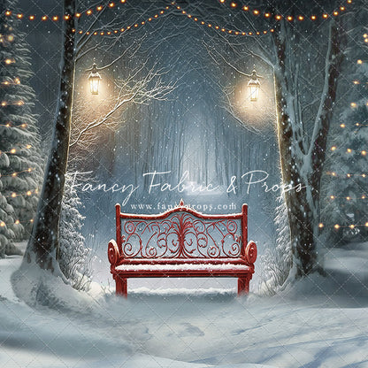 Snowy Merry Porch Greetings - Mini Room