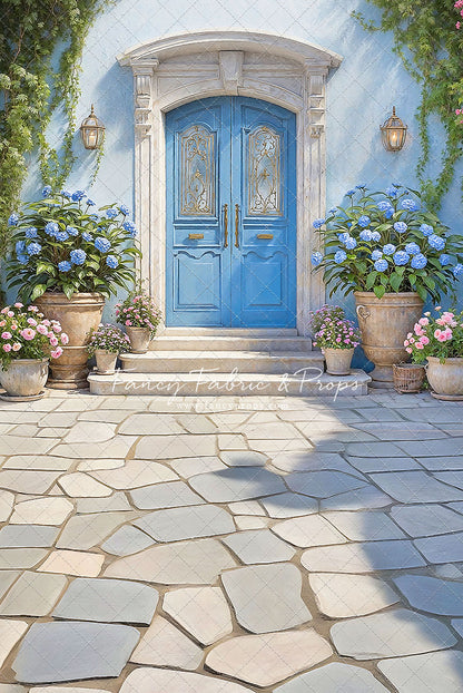 Summertime Patio - Blue Door - With Sweep Option