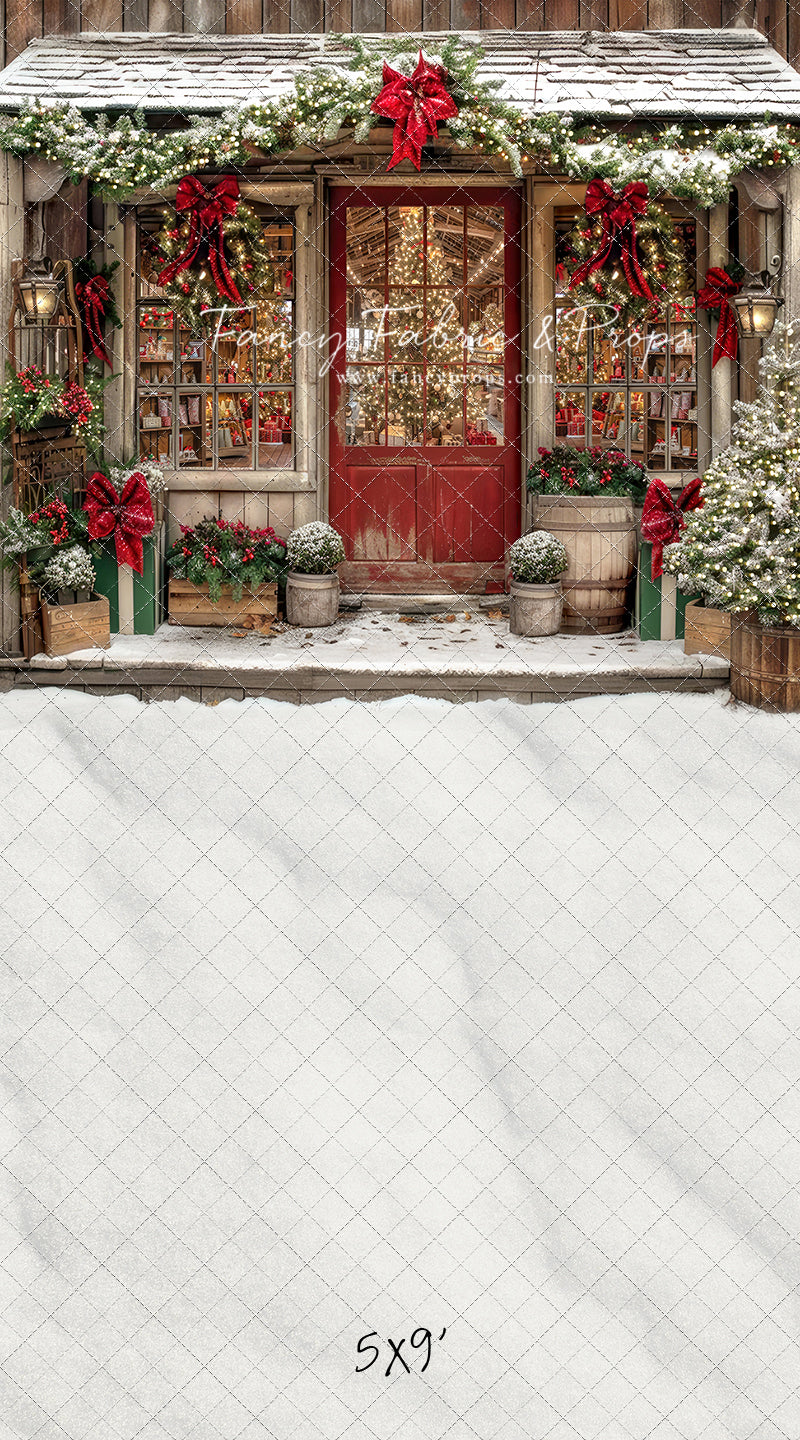 Country Christmas Store - with Sweep Option