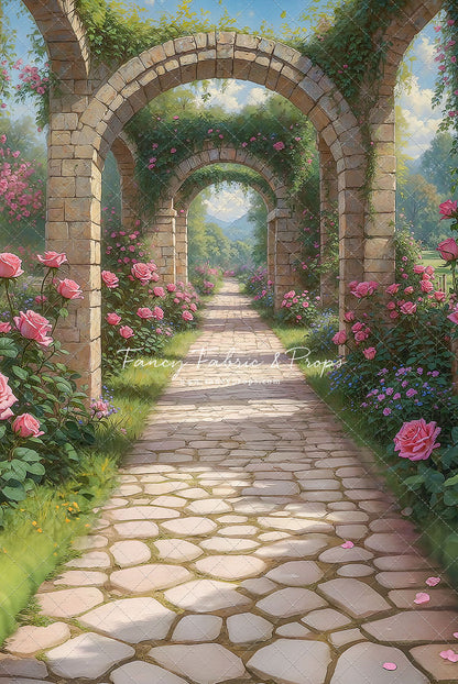 Arcadian Rose Gate - With Sweep Option