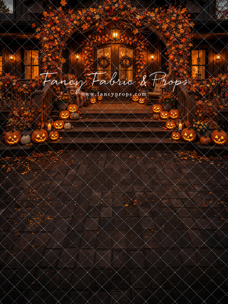 Autumn Lantern Landing - With Sweep Option