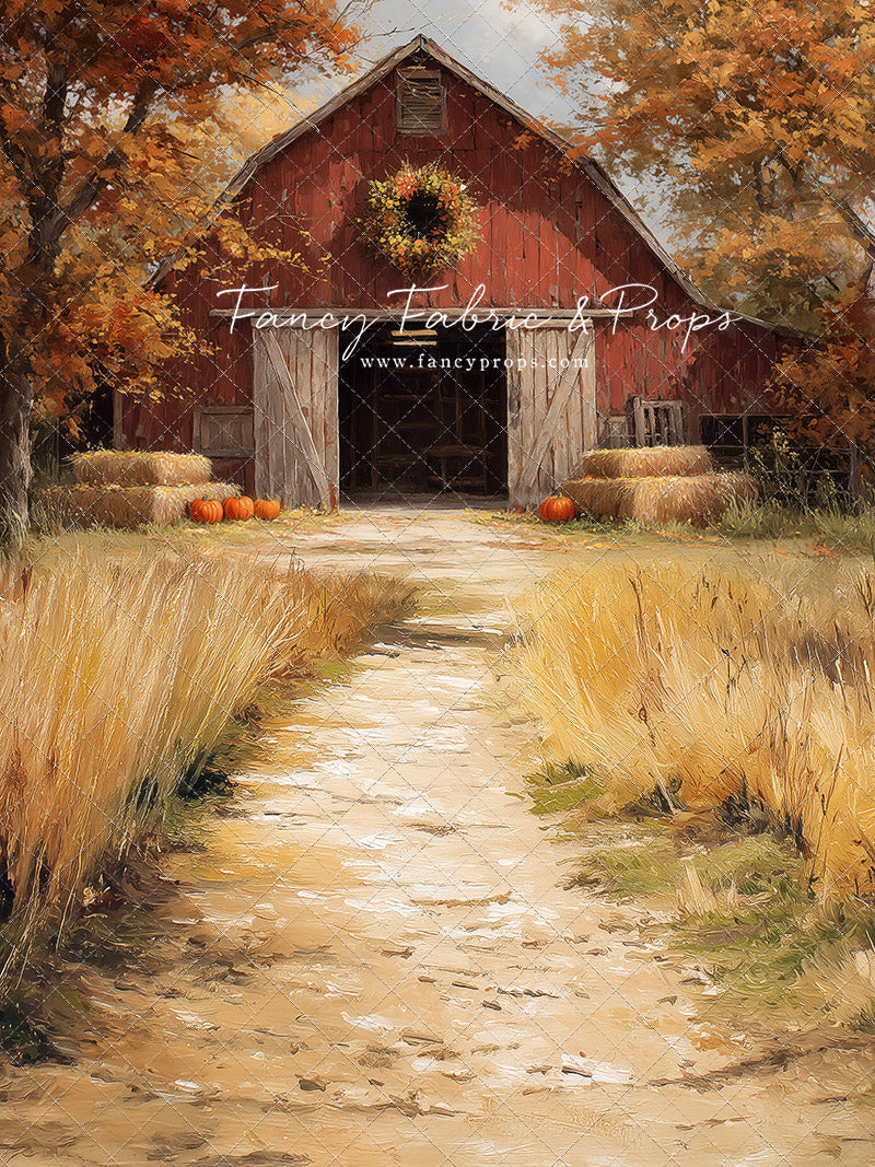 Autumn At Red Oak Farm - with Sweep Option