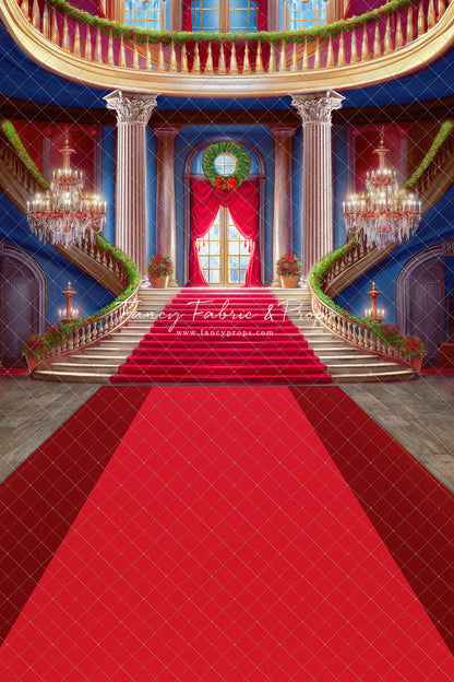 Belle's Royal Staircase - Red Carpet - With Sweep Option