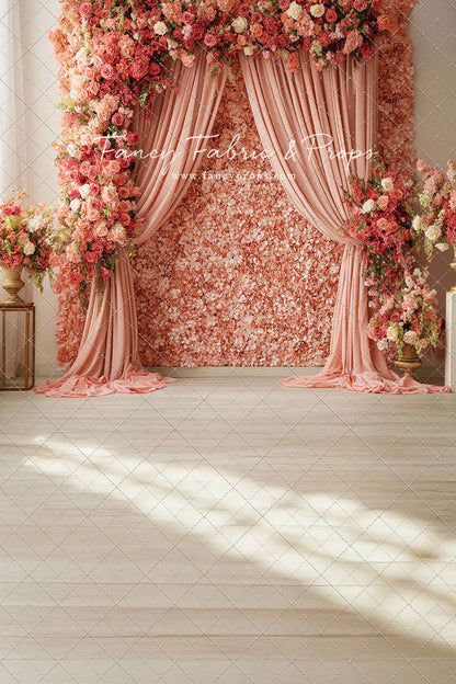 Blooming Flower Wall - With Sweep Option
