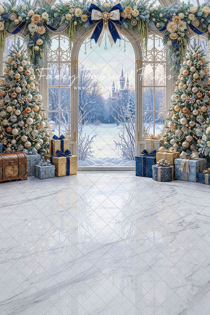 Blue Winter Wonderland - with Sweep Option
