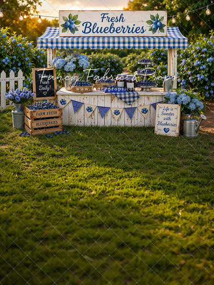 Blueberry Patch Market - With Sweep Option