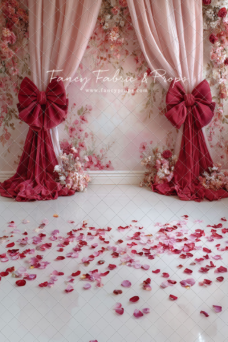 Bowtied Valentine - With Sweep Option