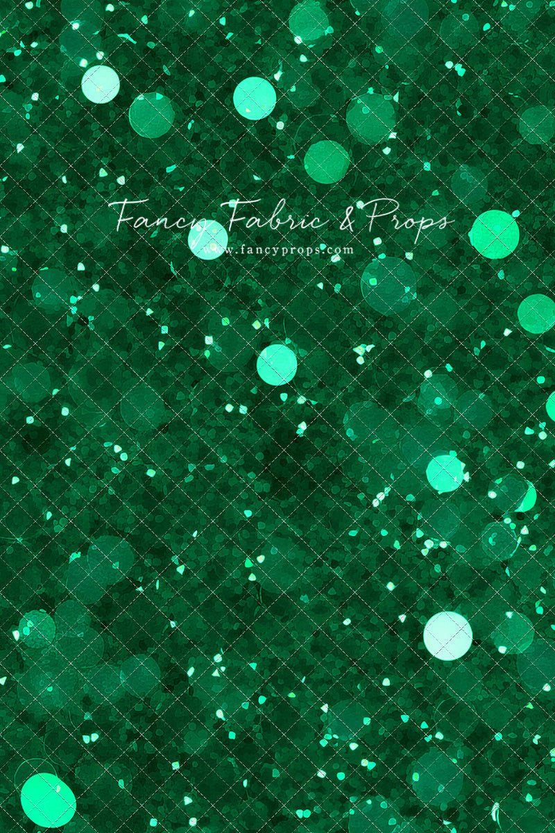 Bright Emerald Bokeh