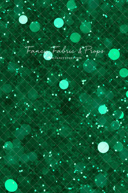 Bright Emerald Bokeh