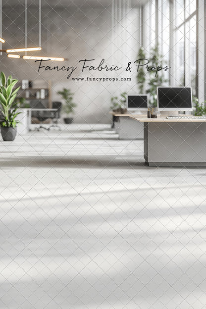 Bright & Modern Workspace - With Sweep Option