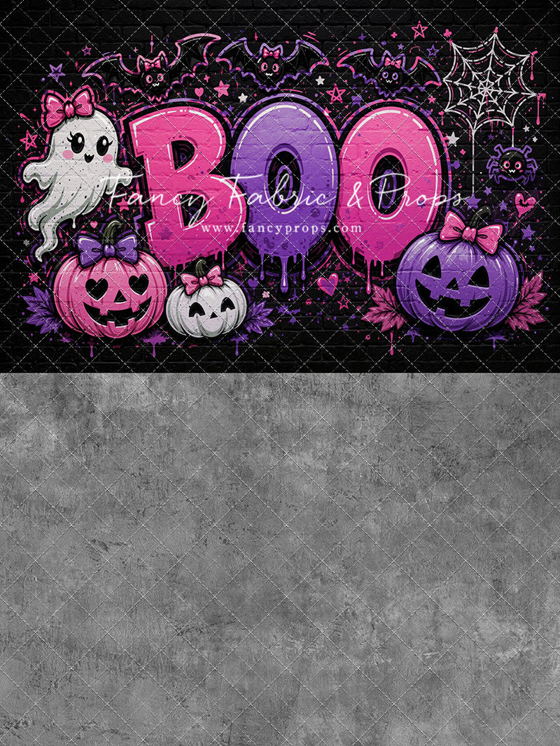 Bubblegum Boo Wall - With Sweep Option