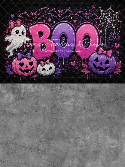 Bubblegum Boo Wall - With Sweep Option