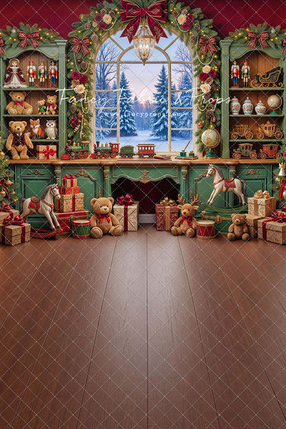 Christmas Toy Cabinet - with Sweep Option