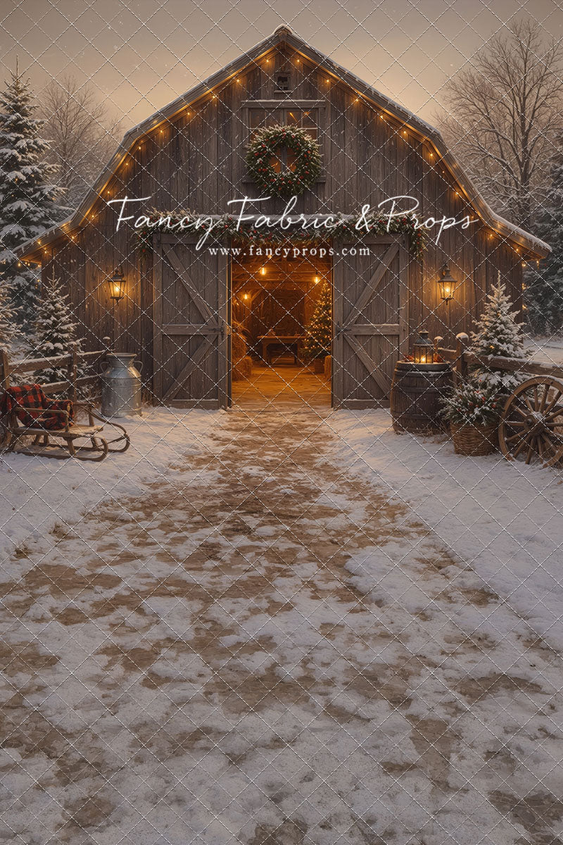 Christmas In The Timber Barn - with Sweep Option