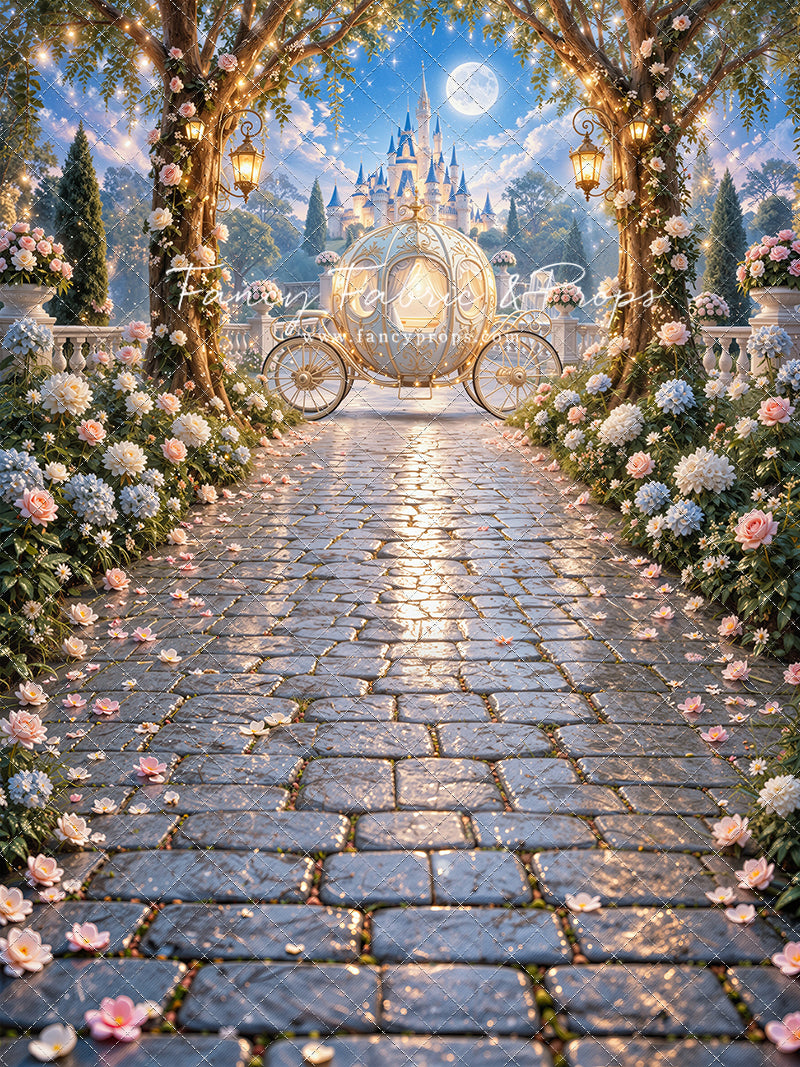 Cinderella's Carriage Castle - With Sweep Option
