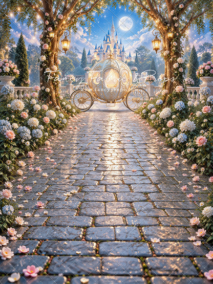 Cinderella's Carriage Castle - With Sweep Option