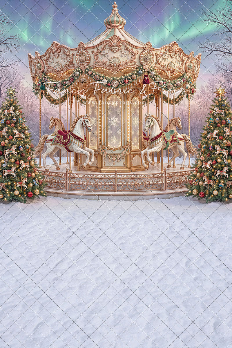 Classic Christmas Carousel - With Sweep Option
