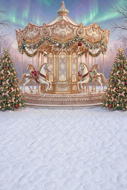 Classic Christmas Carousel - With Sweep Option