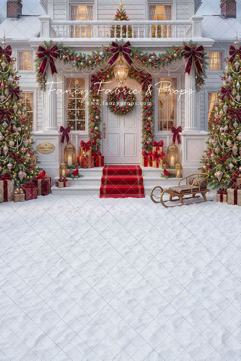 Classic Christmas House - With Sweep Option