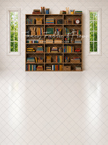 Classic Classroom Bookshelf - With Sweep Option