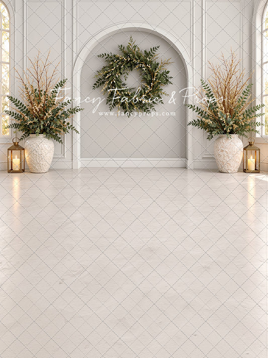 Clean Evergreen Arch - With Sweep Option