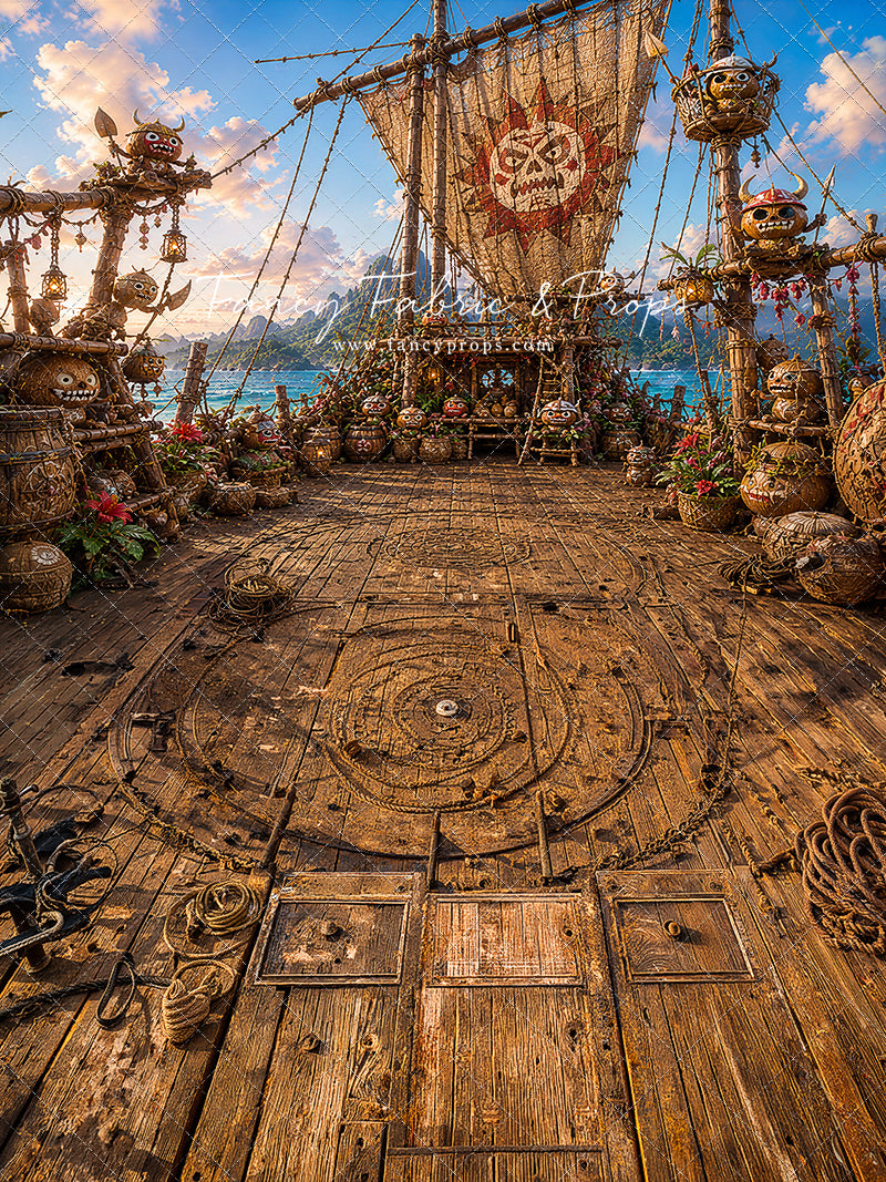 Coconut Pirate Voyage - With Sweep Option