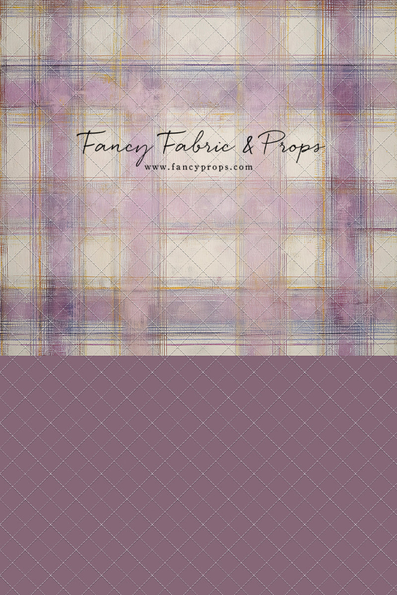 Cottage Plaid - With Sweep Option