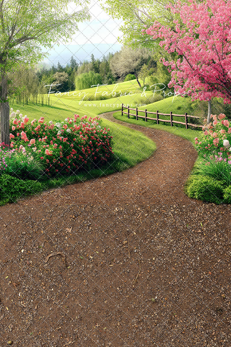 Country Road In Bloom - With Sweep Option