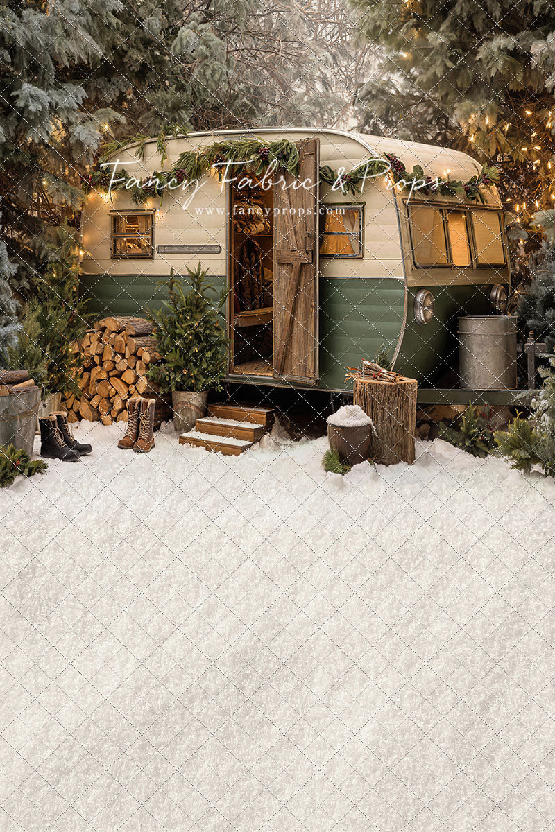 Cozy Camper Christmas - with Sweep Option