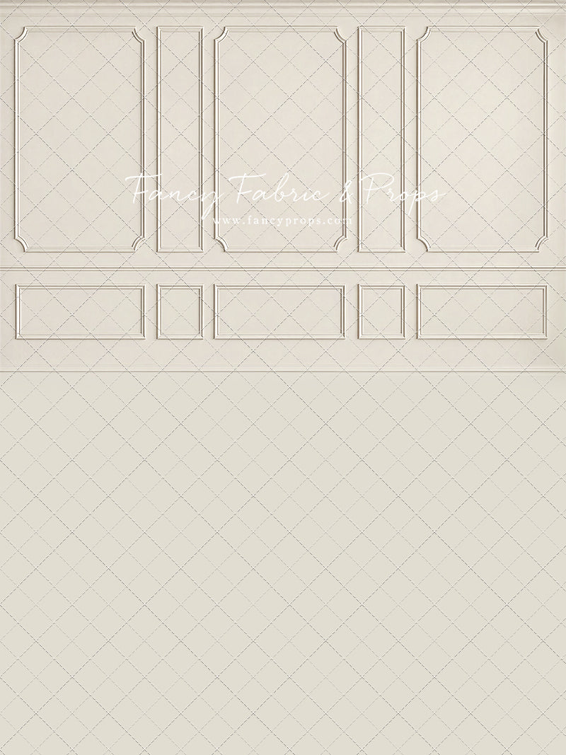 Elegant Cream French Wall - With Sweep Option