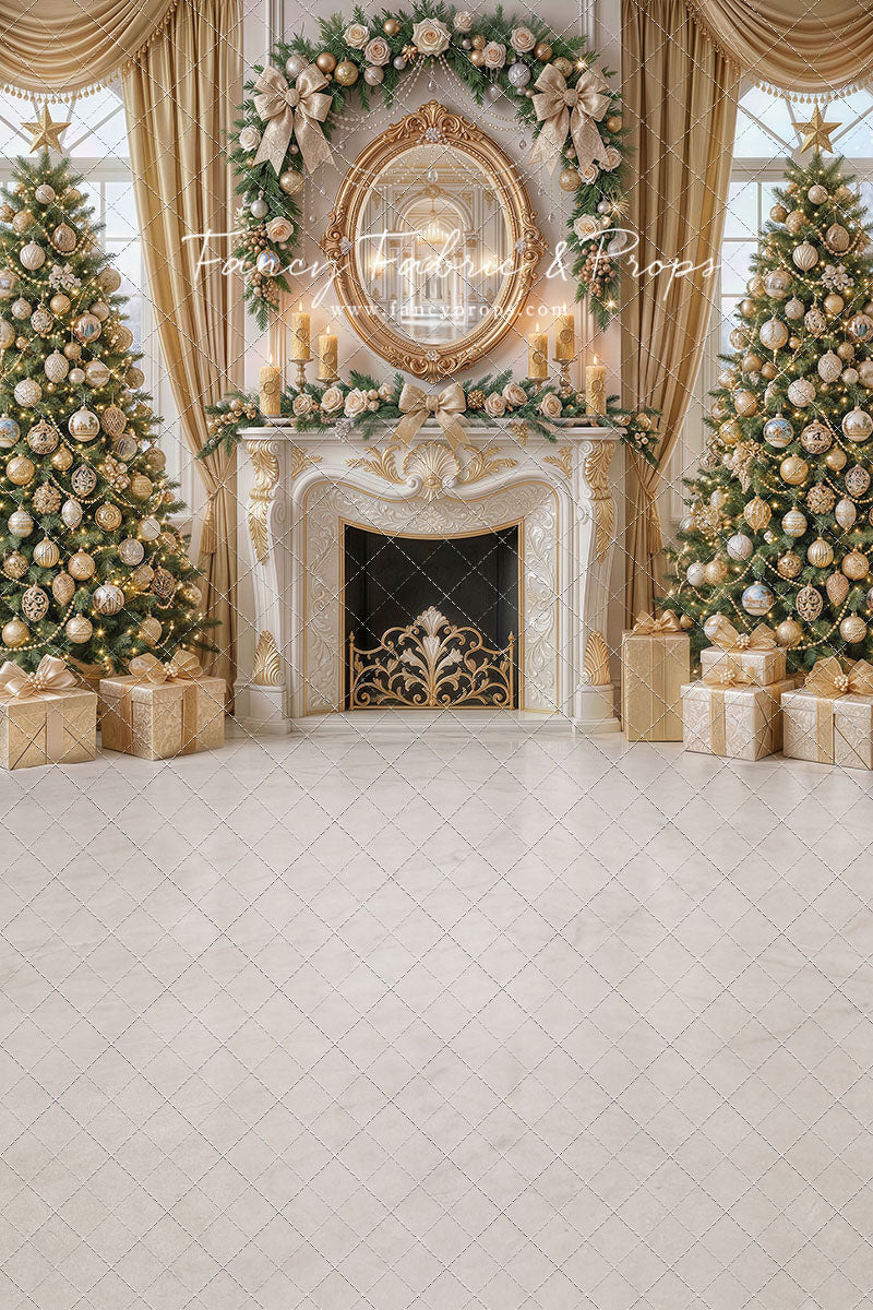 Elegant Ivory Parlor - with Sweep Option