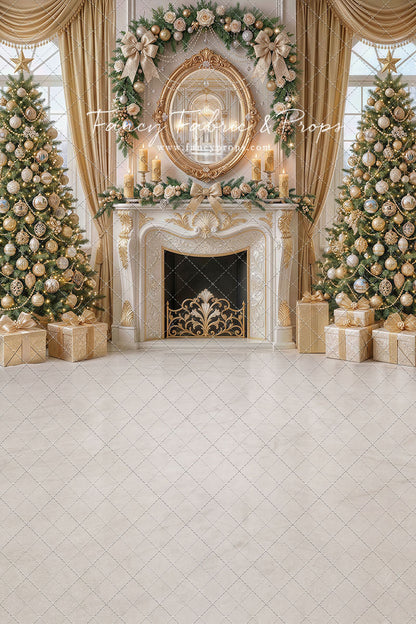 Elegant Ivory Parlor - with Sweep Option