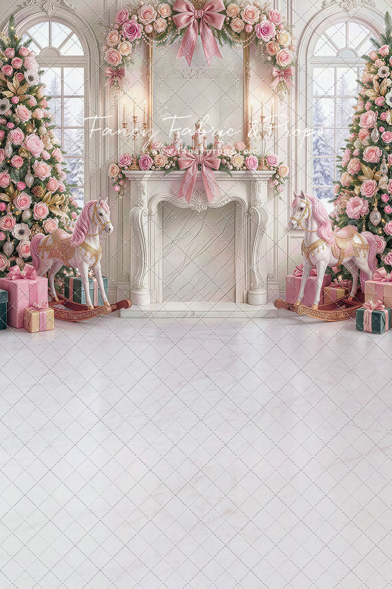Enchanted Blush Christmas - with Sweep Option
