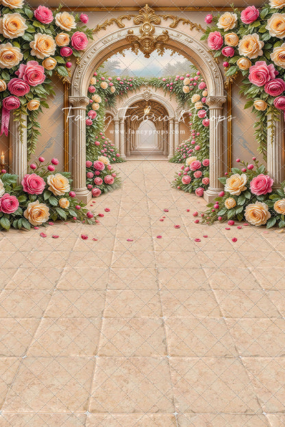 Enchanted Rose Corridor - With Sweep Option