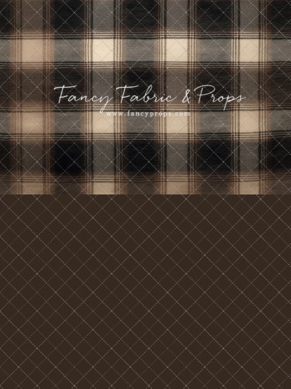 Espresso Flannel - With Sweep Option