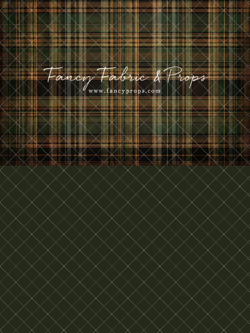 Evergreen Flannel - With Sweep Option