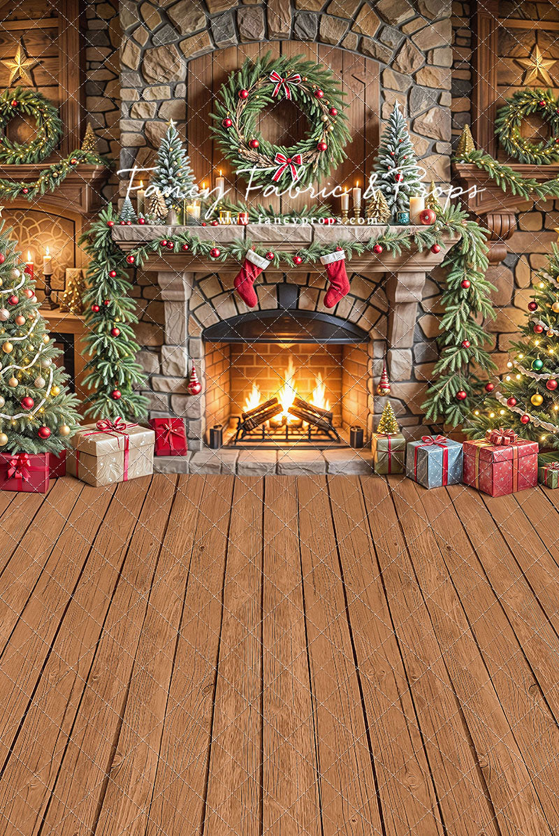 Fireside Christmas Magic - with Sweep Option